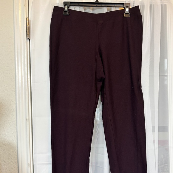 Eileen Fisher - Washable Stretch Crepe Pant - Petite - Picture 1 of 7